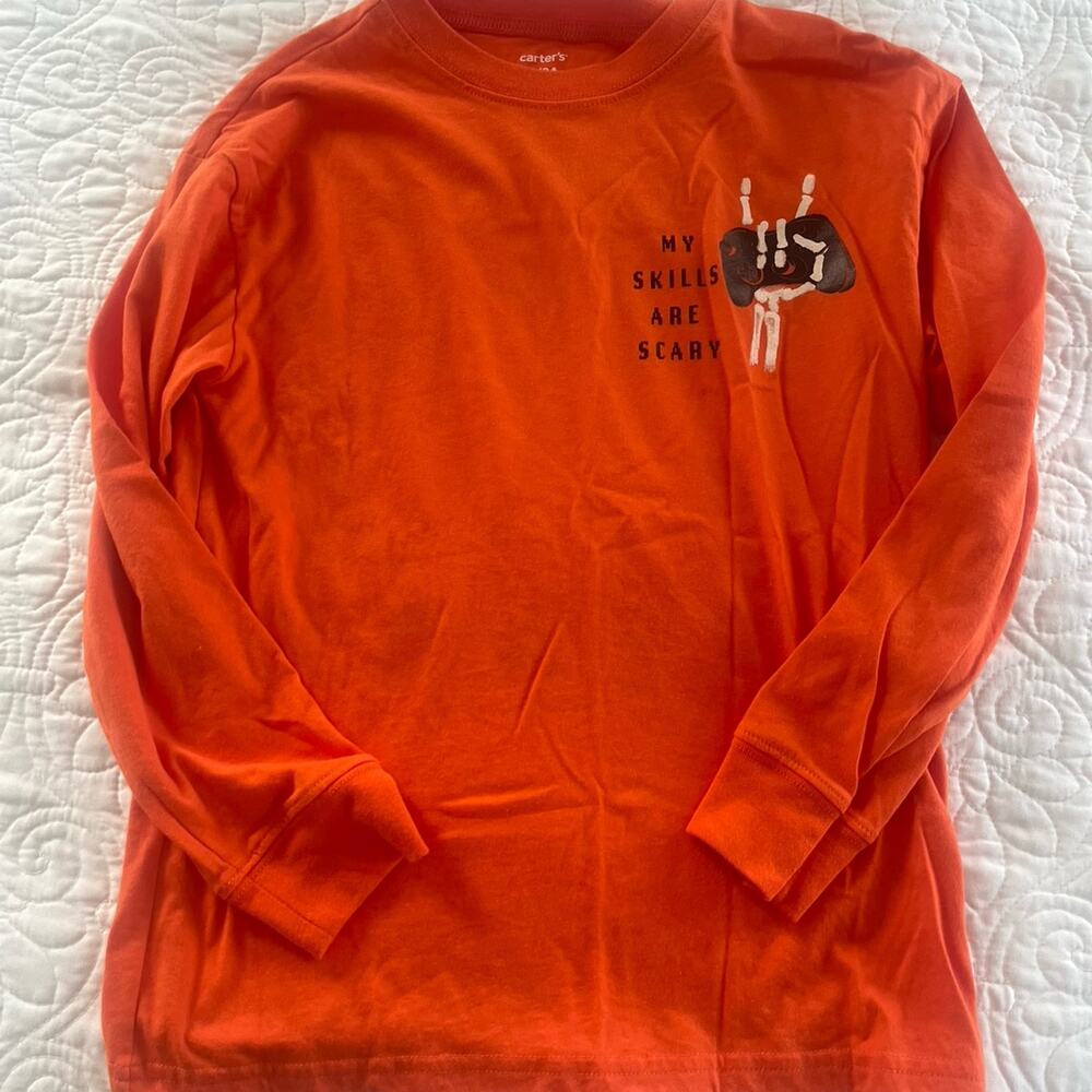 Carter’s size 8 Halloween long sleeve shirt